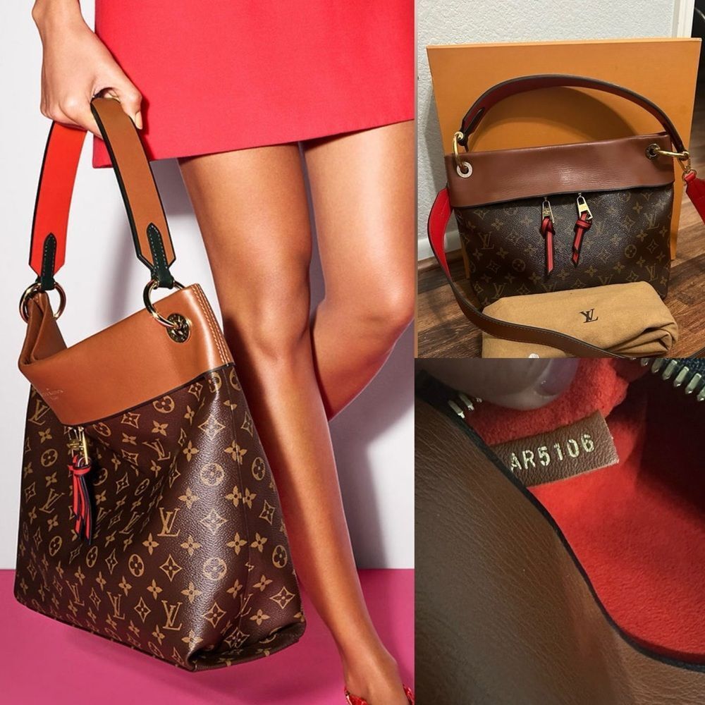 Louis Vuitton Brown Monogram Tuileries Besace